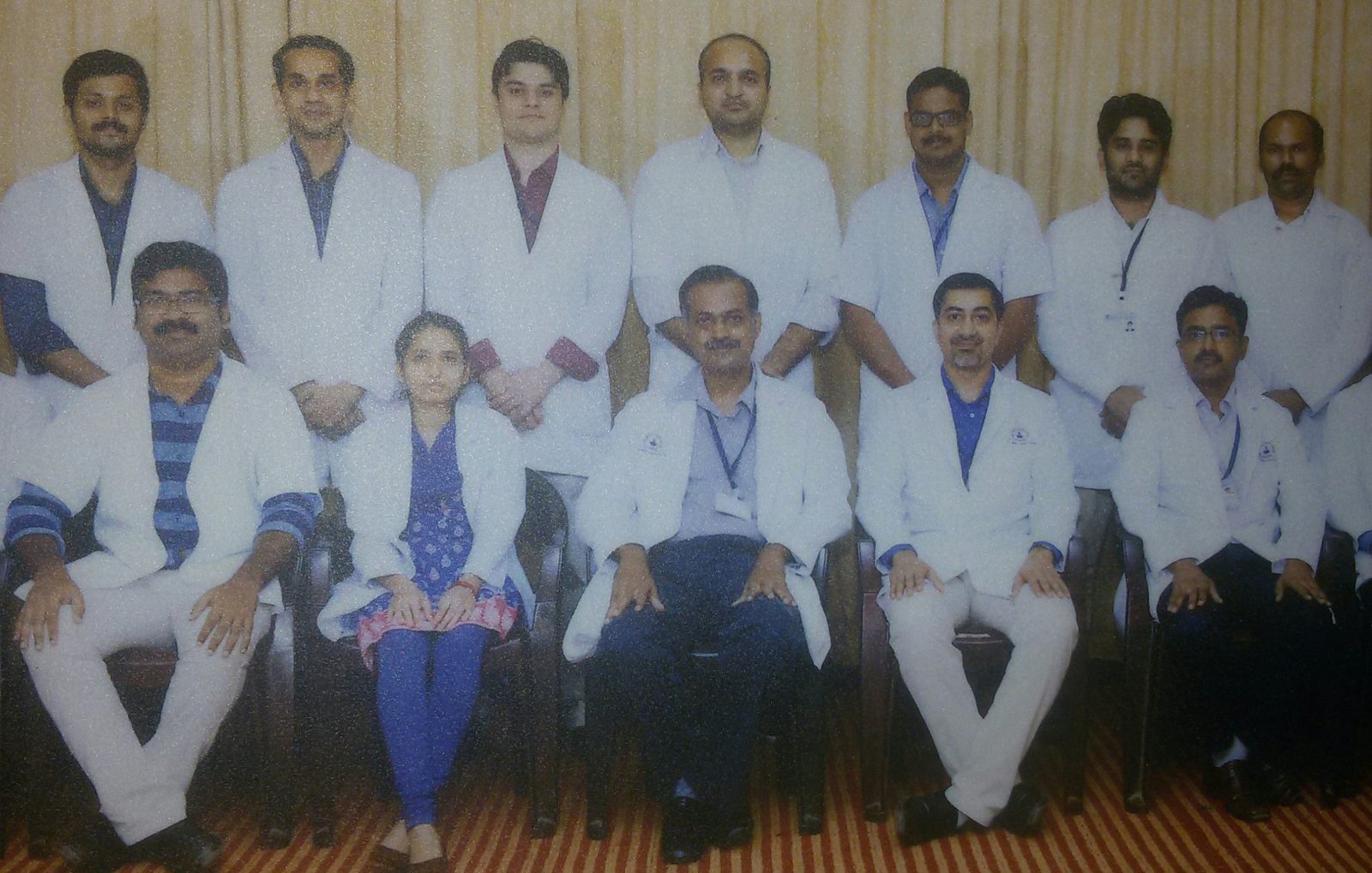 With the head & neck team at Malabar Cancer Centre